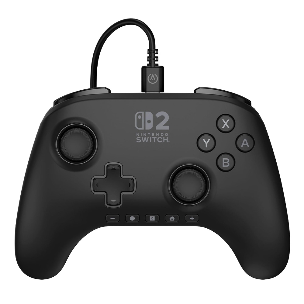 Nintendo Switch 2 POWER A Gelişmiş Kablolu Oyun Kumandası Siyah