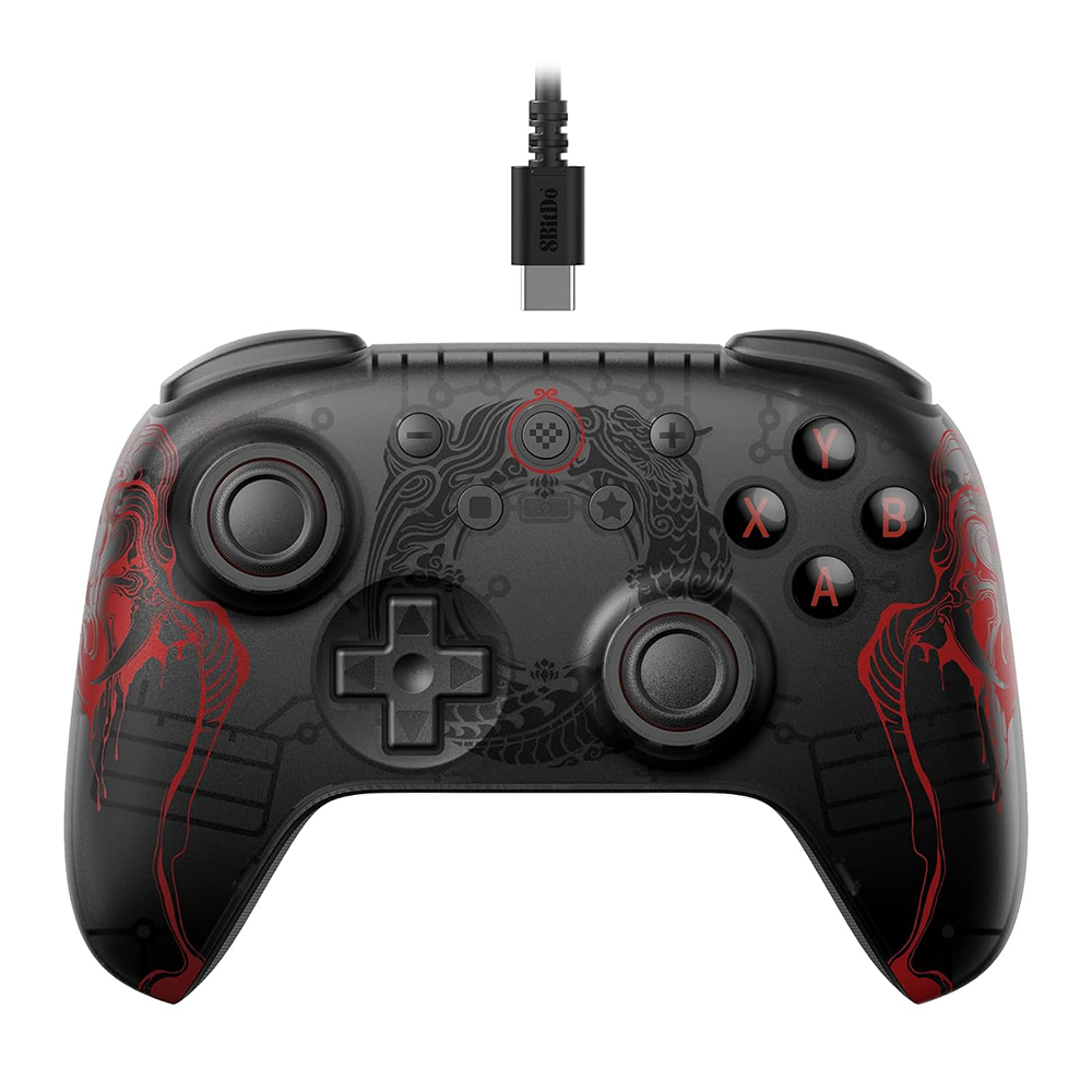 Kablolu Gamepad PC/Android 8BITDO Ultimate 2C Siyah Myth: Wukong