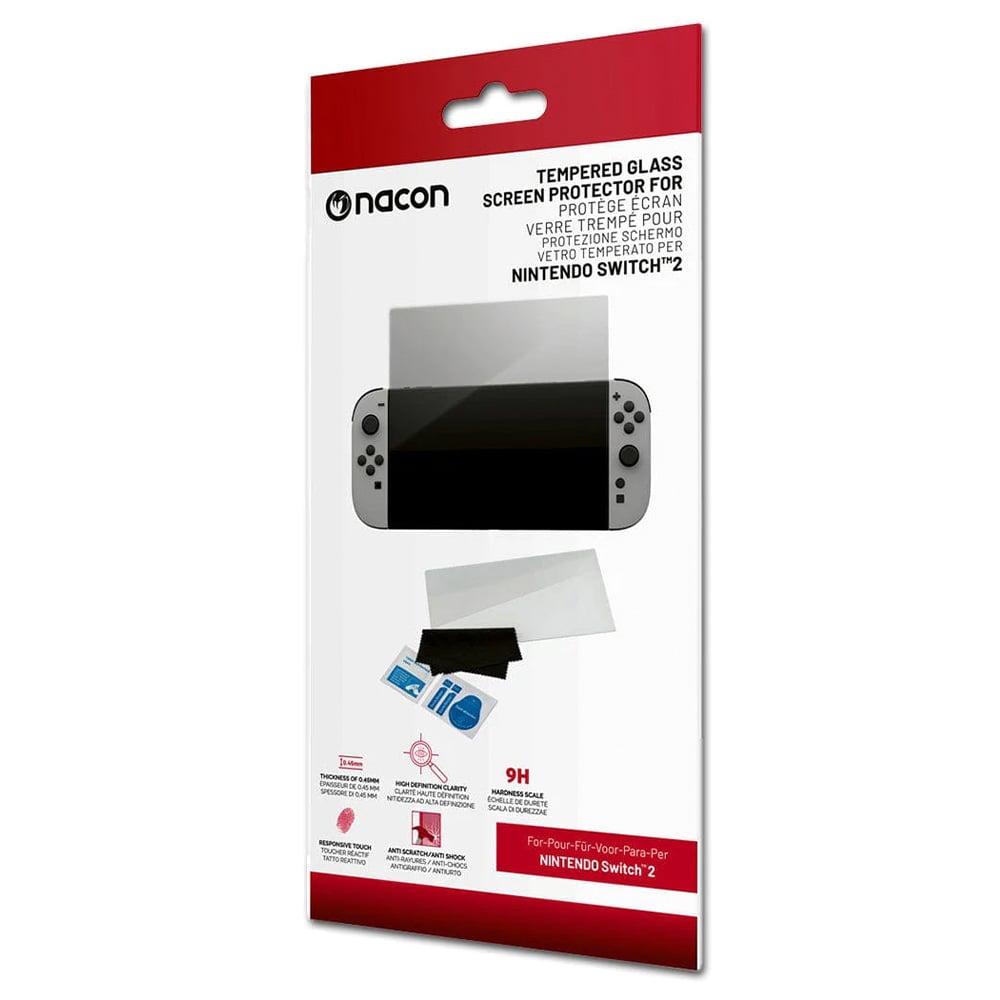 Nintendo Switch 2 NACON Temperli Cam Ekran Koruyucu DGA.NS2.00008