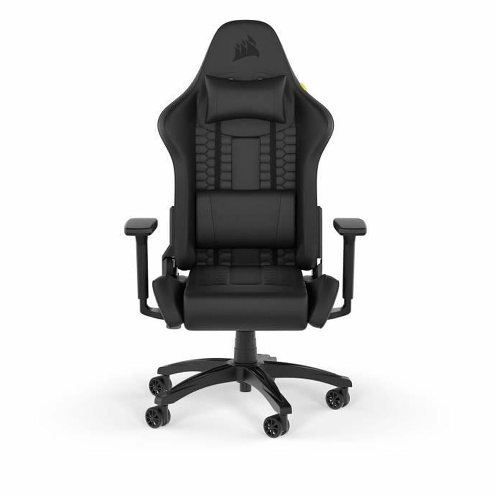 CORSAIR TC100 Rahat Deri Oyuncu Koltuğu CF-9010050-WW siyah/siyah
