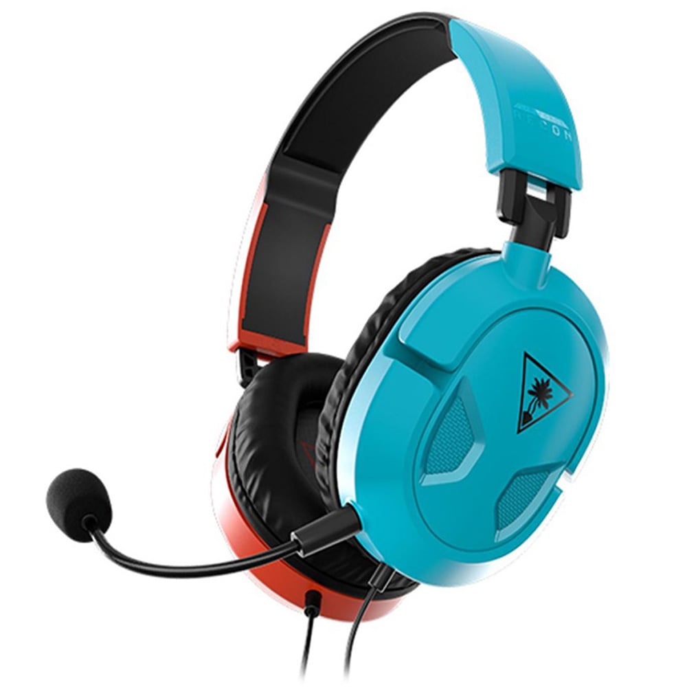 PC/Konsol/Mobil için Mikrofonlu Kulaklık TURTLE BEACH Recon 50 kırmızı/mavi