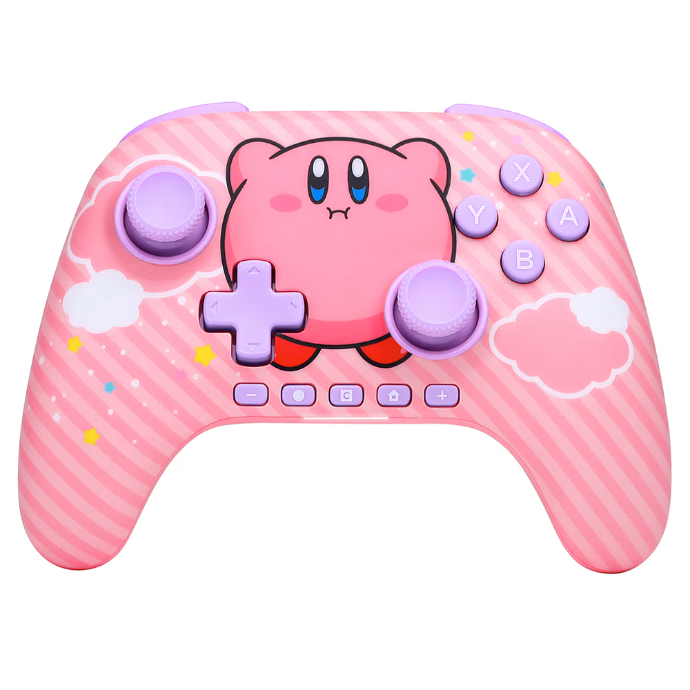 Nintendo Switch 2 POWER A Advanced Kirby Puff Kablolu Gamepad