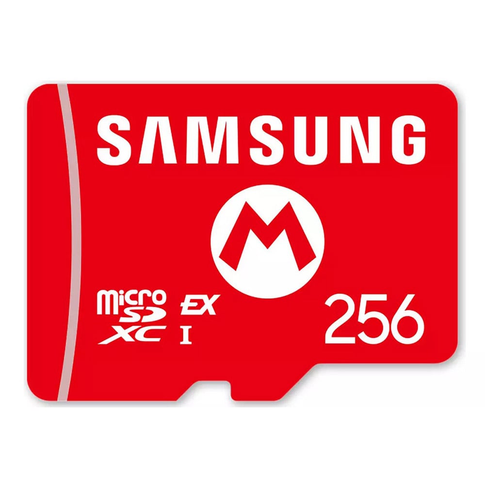 SAMSUNG 256GB MicroSDXC Express Bellek Kartı Nintendo Switch 2 Mario Logolu