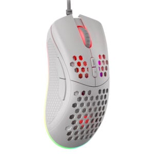 GENESIS Krypton 550 RGB NMG-1685 Beyaz Kablolu Optik Oyuncu Faresi