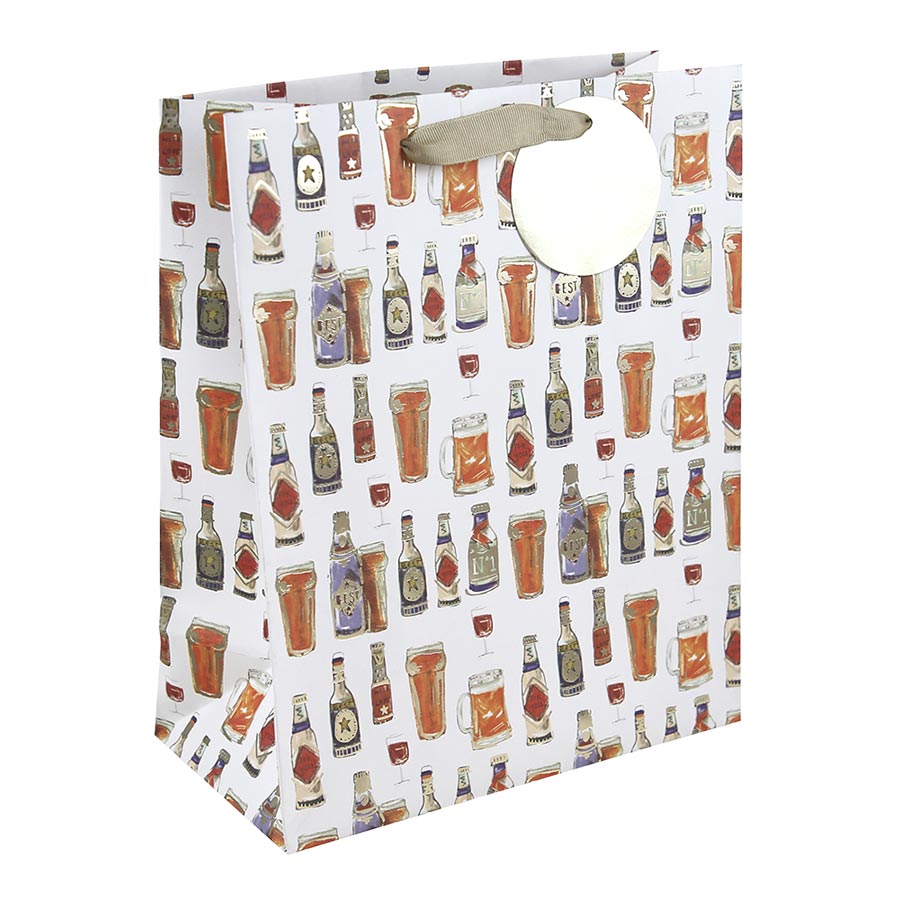 Hediye Çantası Bira Şişeleri (L) EUROWRAP 34828-2C