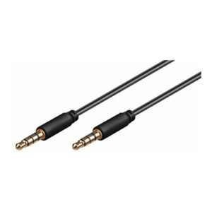 GOOBAY 63832 Siyah 3m 4-pin 1x 3.5mm Erkek Jack - 1x 3.5mm Erkek Jack Ses Kablosu
