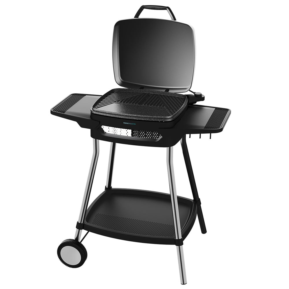 Barbekü Izgara CECOTEC PerfectCountry 2000 EasyMove 2000 03113 siyah