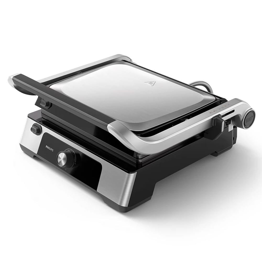 Sandwich Toaster PHILIPS 5000 Series Contact Grill HD6301/90 silver