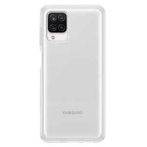 Galaxy A12 SAMSUNG Soft EF-QA125TTEGEU Şeffaf Arka Kapak Kılıf