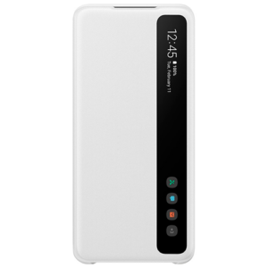 Galaxy S20 İçin Kılıflı Kitap Kapak Samsung C-View EF-ZG980CWEGEU Beyaz