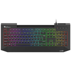 Gaming Kablolu Klavye GENESIS Lith 400 RGB NKG-1619 US siyah