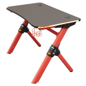 Gaming Masası LGP LGP113195 RGB siyah/kırmızı
