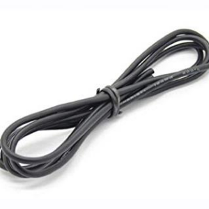18AWG Silikon Kablo 1m (Siyah)