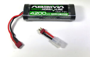 Greenhorn Vol.2 NiMH 7.2V 4200 (T-Plug + Tamiya Adaptörü)