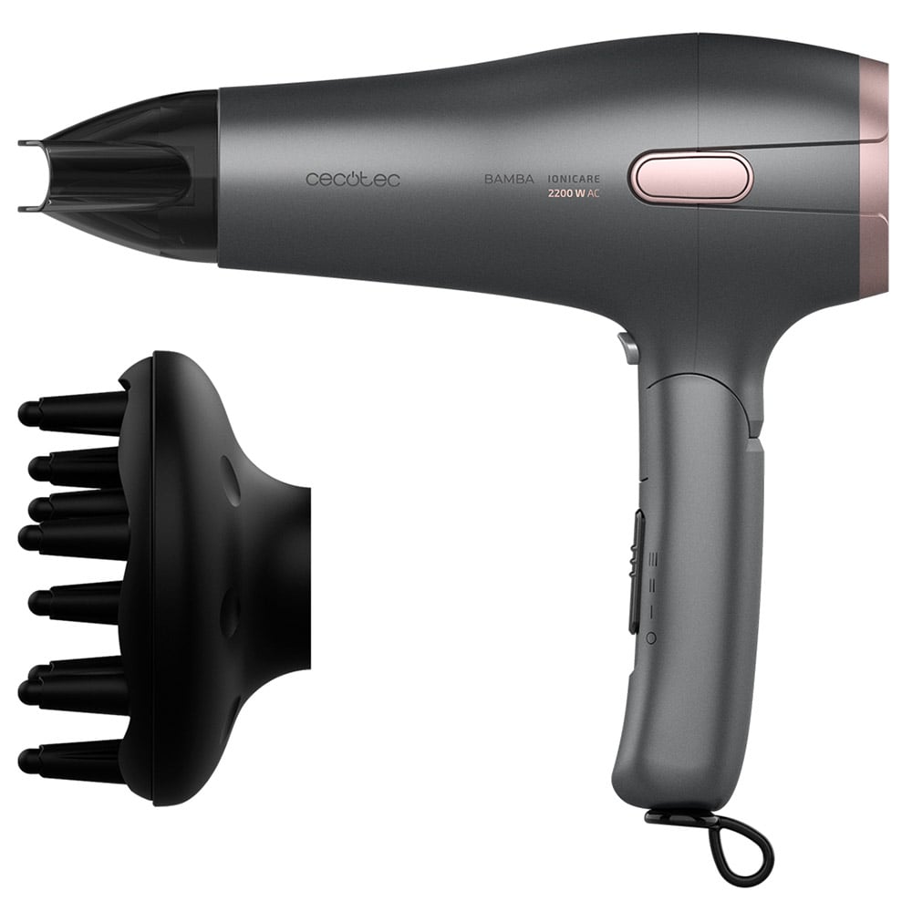 CECOTEC Bamba Ionicare 5250 Easy Collect Pro 04239 Gri Saç Kurutma Makinesi