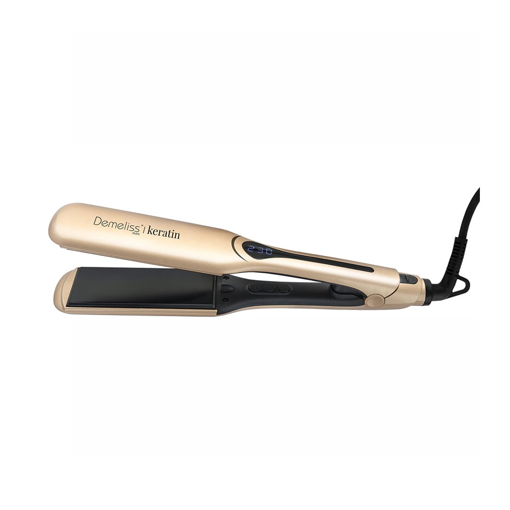Hair Straightener DEMELISS Kera Gold XL