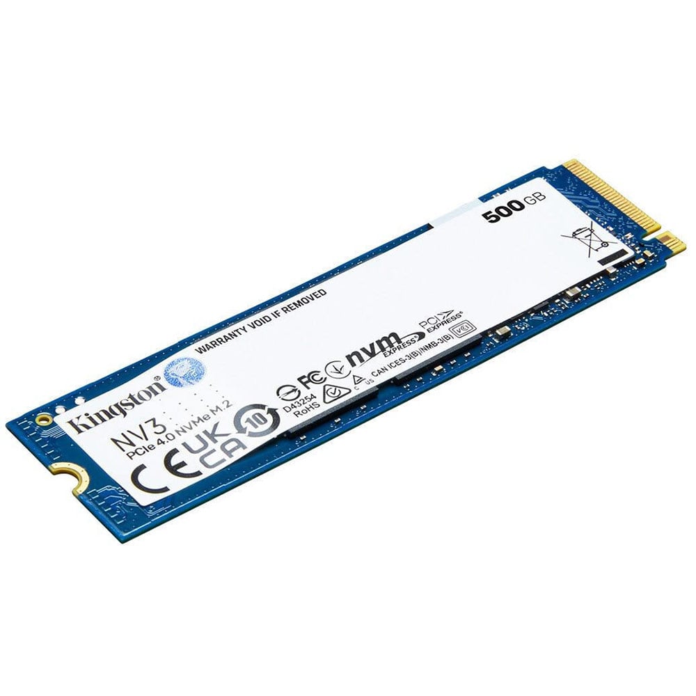 KINGSTON NV3 PCIe 4.0 NVMe 4x4 500GB SSD SNV3S/500G