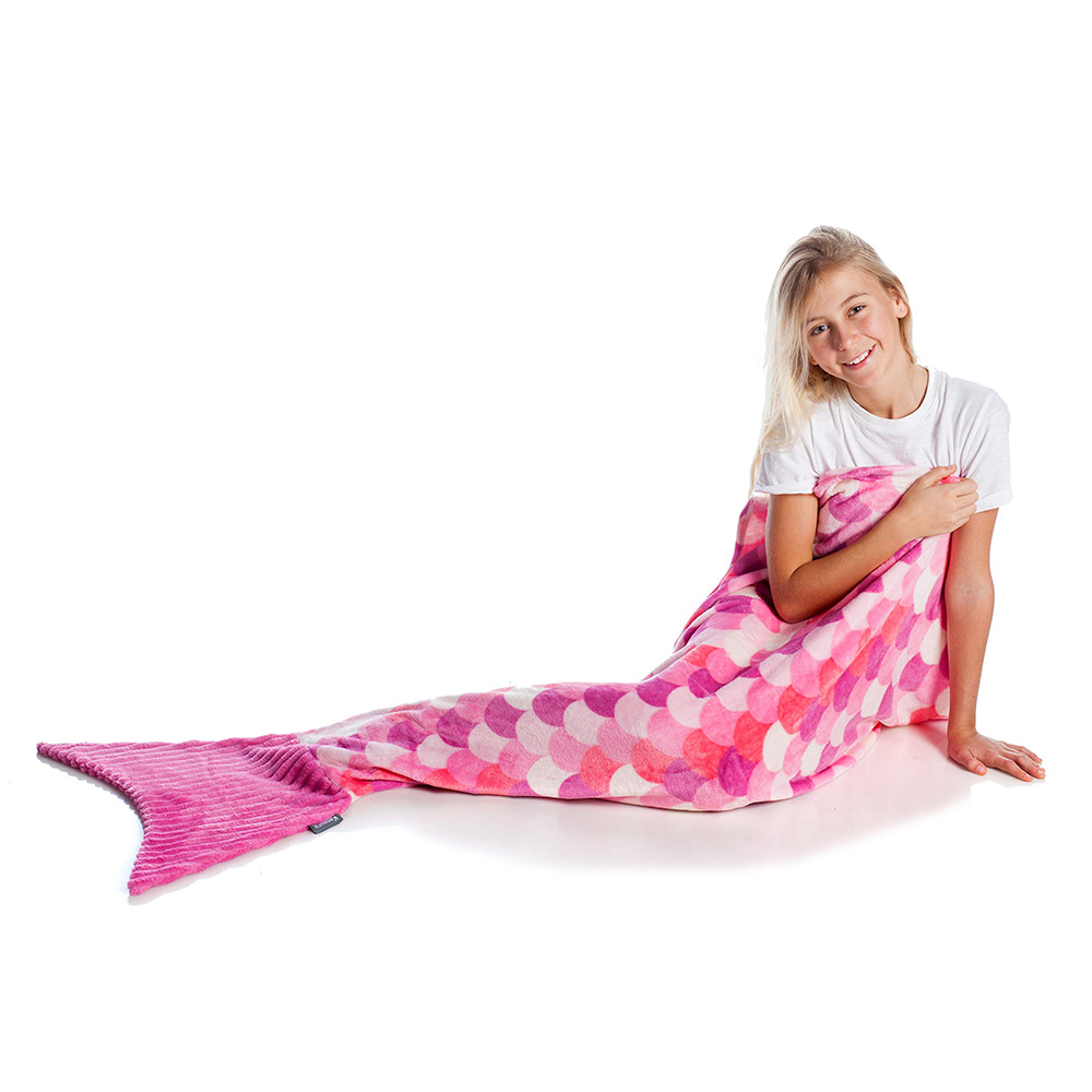 Blanket KANGURU Sirena Kids Lilla 130 x 170cm 1194