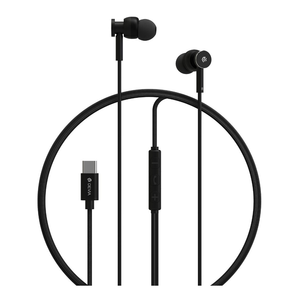 DEVIA Smart Series M1 EM110 Siyah Mikrofonlu Kulaklık