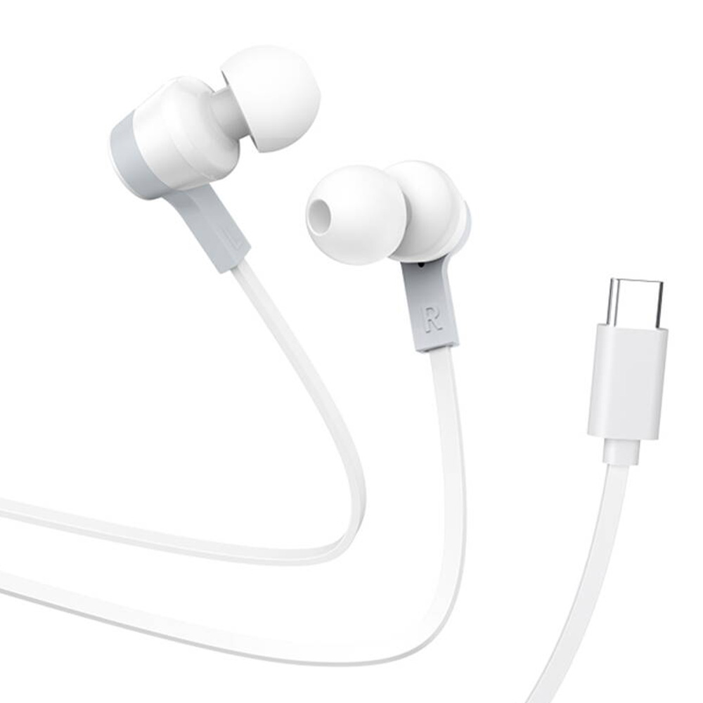 HOCO M86 Beyaz USB-C Mikrofonlu Kulaklık