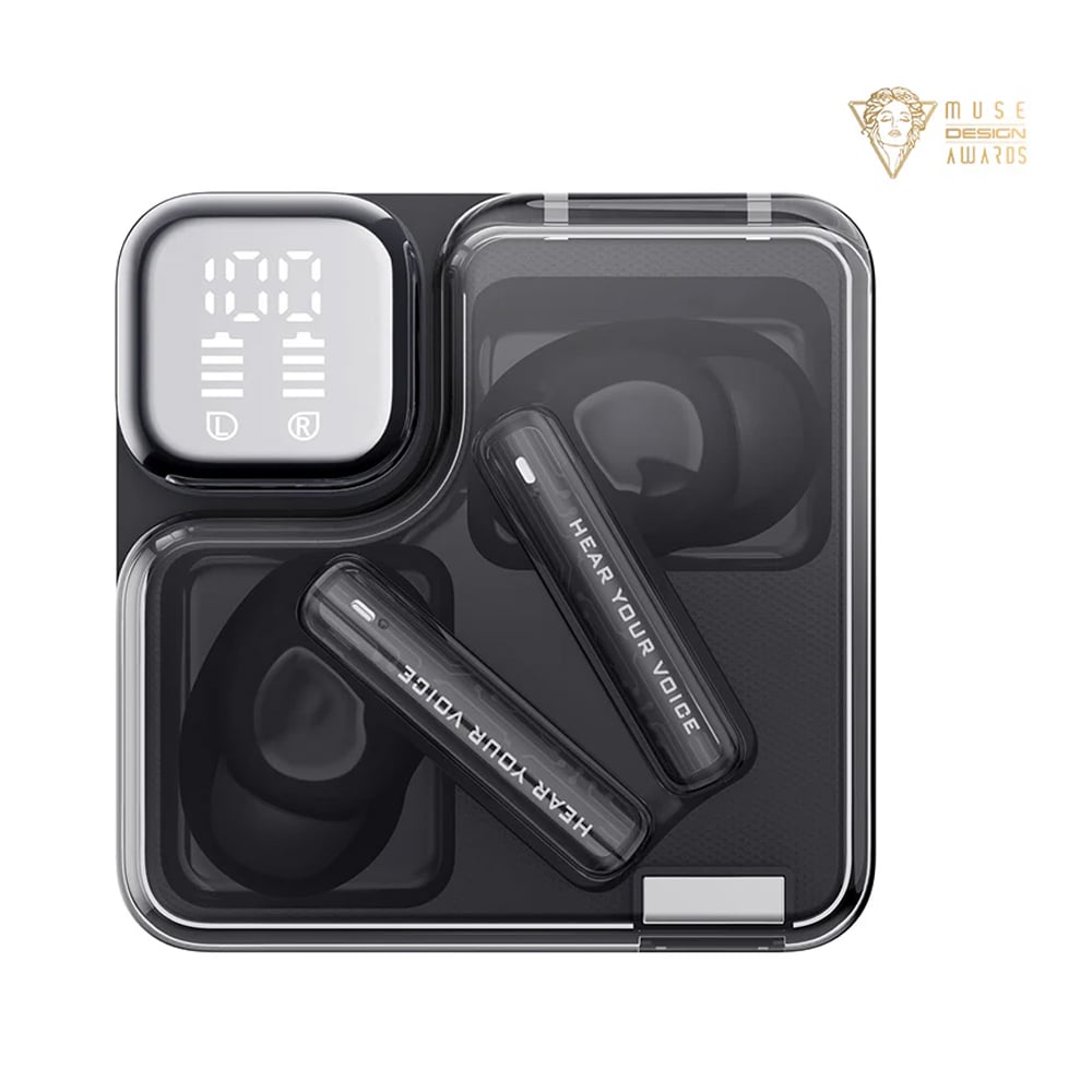 Bluetooth Kulaklık QCY MeloBuds Neo JIELI JL7006F6 Gerçek Kablosuz Siyah