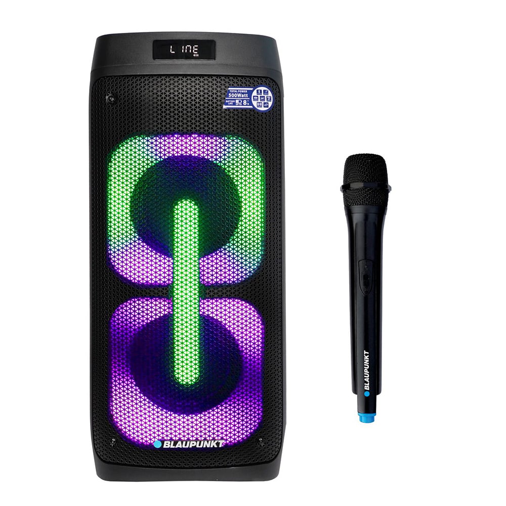 Taşınabilir Ses Sistemi BLAUPUNKT PB50LED TWS siyah