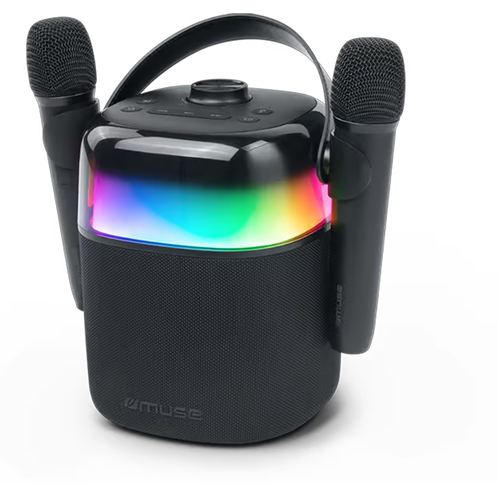 Taşınabilir Ses Sistemi MUSE Karaoke M-530KA siyah