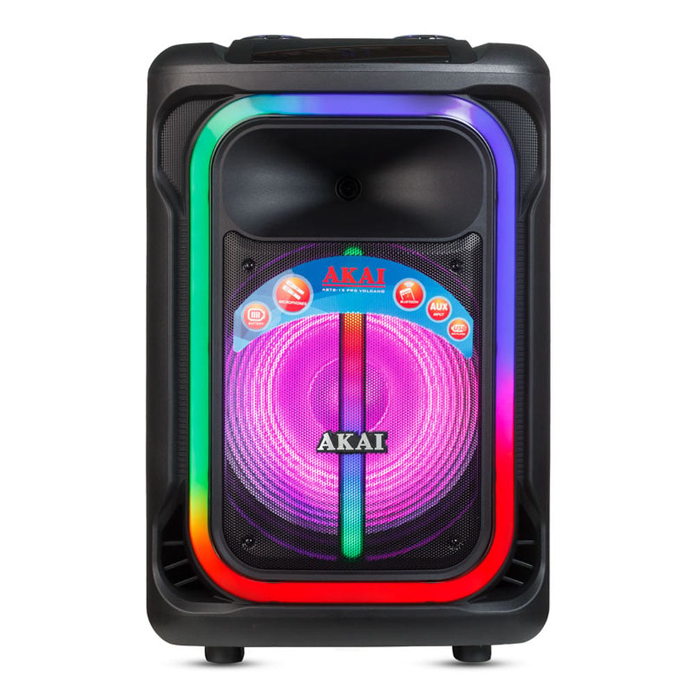 Taşınabilir Ses Sistemi AKAI ABTS-15 Pro Volcano siyah