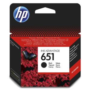 HP 651 C2P10AE Siyah Mürekkep