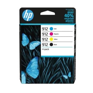 HP 912 6ZC74AE Mürekkep Paketi Multipack 4'lü Siyah/Cyan/Magenta/Sarı Instant Ink
