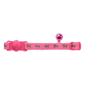Kedi Tasması Naylon Neon Pembe