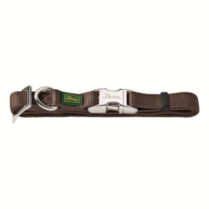 Köpek Tasması VB Alu-Strong M 2cm, 40-55cm Kahverengi