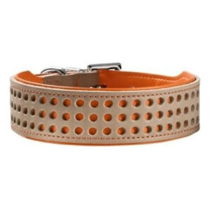 Deriden Yapılmış Marbella Taş/Kahverengi Yaka 3,9cm 47-54M