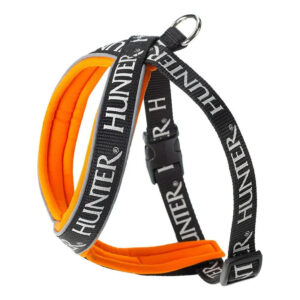 Naylon Neopren Harness Oakland Turuncu/Siyah 60-70cm