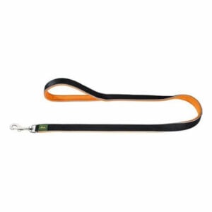 Köpek Tasması Neopren Oakland Turuncu/Siyah 15mmx110cm