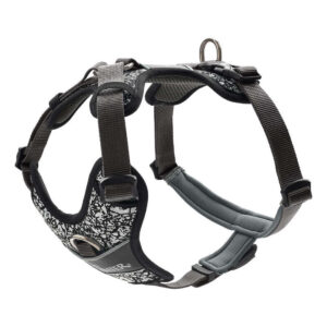 Harness Divo Reflect S-M 52-68 Siyah/Gri