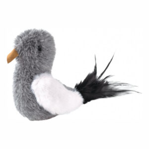 CT Peluş Kuş Sesli Kedi Otu 9cm
