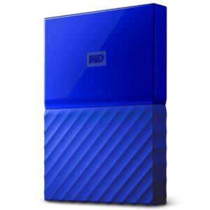 Harici HDD 4TB WESTERN DIGITAL My Passport WDBPKJ0040BBL-WESN mavi