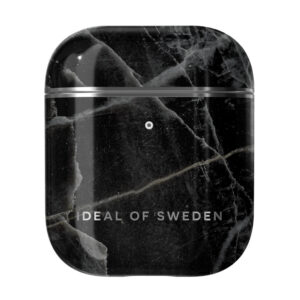 IDEAL OF SWEDEN Marble IDFAPCAW21-358 Siyah Thunder AirPods Gen 1/2 Kılıfı