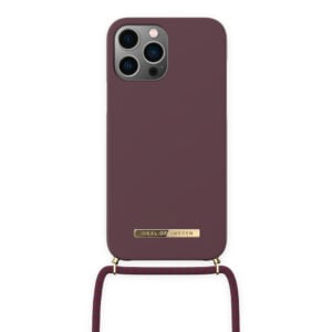 IDEAL OF SWEDEN iPhone 13 Pro Max Arka Kapak Kılıf Necklace IDONCAW21-I2167-323 Deep Cherry