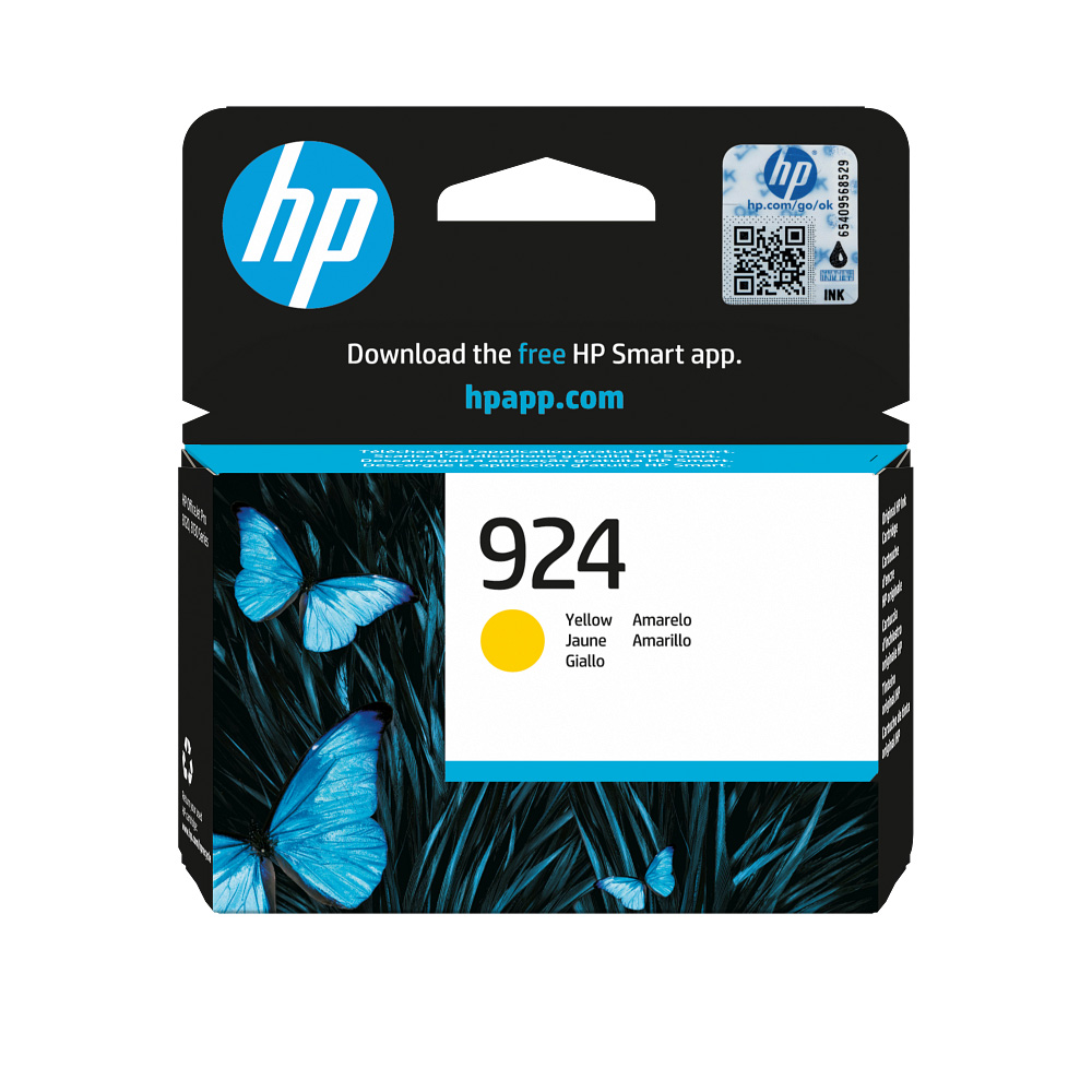 HP 924 4K0U5NE Instant Ink Sarı Mürekkep