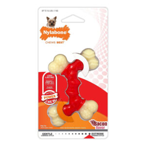 Nylabone Extreme DOUBLE Kemik Bacon XS
