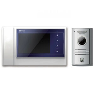 Video Kapı Telsizi Kamera ile COMMAX CDV-70KR3 + DRC-40KR2 mavi/gümüş