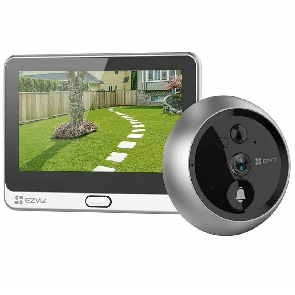 EZVIZ DP2C Gümüş Akıllı Kapı Gözü Kamera Sistemi