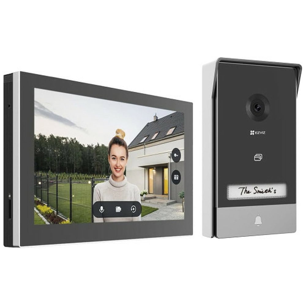 EZVIZ HP7 Gümüş Kamera Görüntülü Kapı Zili