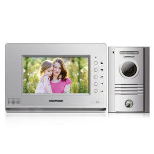 Kamera Dahil Video Kapı Telefonu COMMAX CDV-70AR3 + DRC-40KR2 Gümüş