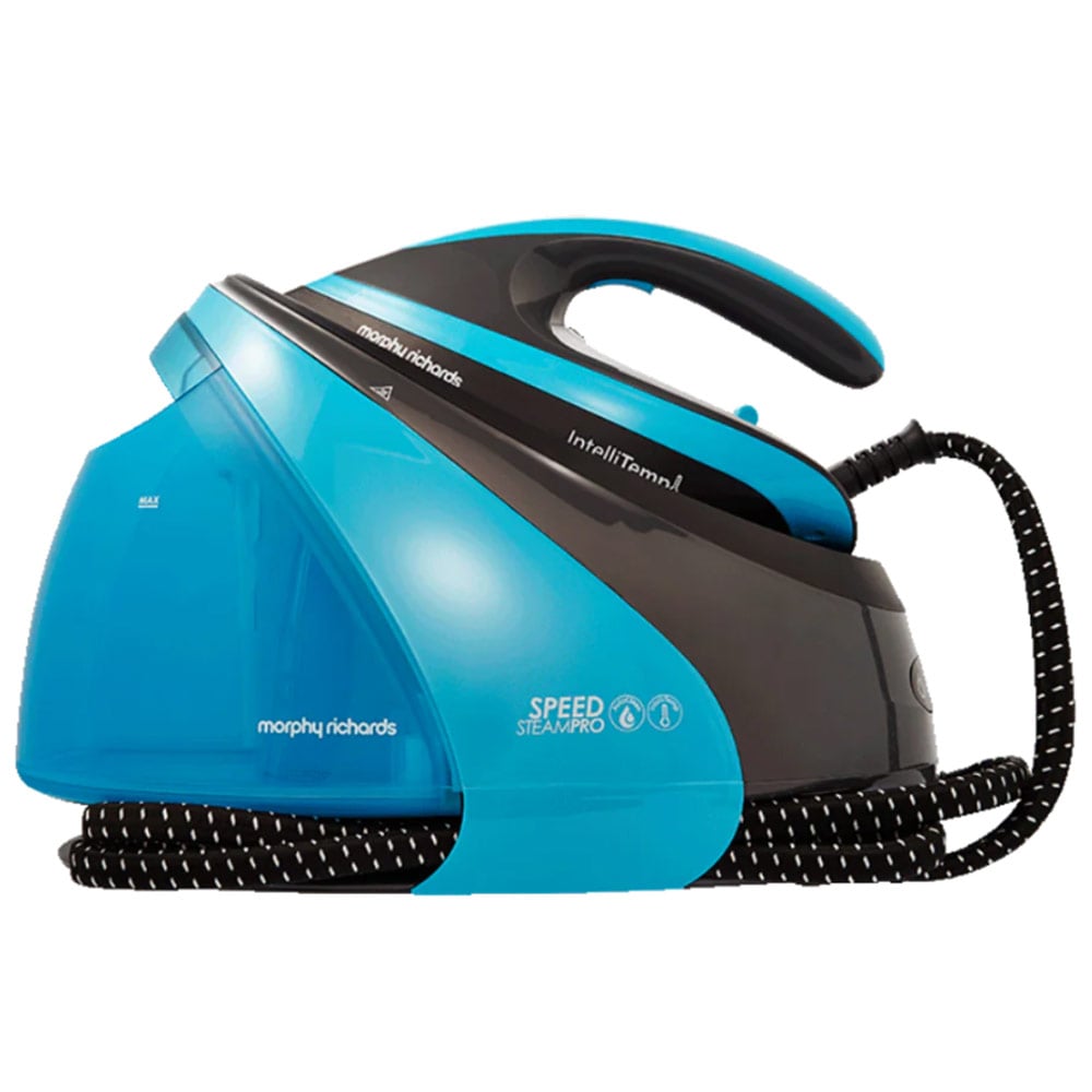 Iron Steam Generator MORPHY RICHARDS Speed Steam Pro Intellitemp 332103 black/teal
