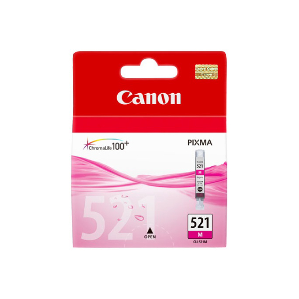 CANON CLI-521 Mürekkep Kartuşu, Macenta