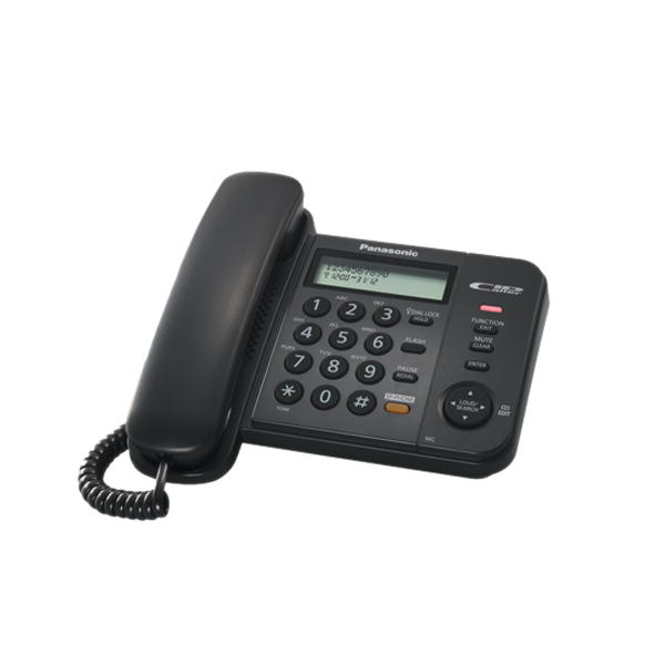 PANASONIC KX-TS580 Kablolu Sabit Telefon, Siyah