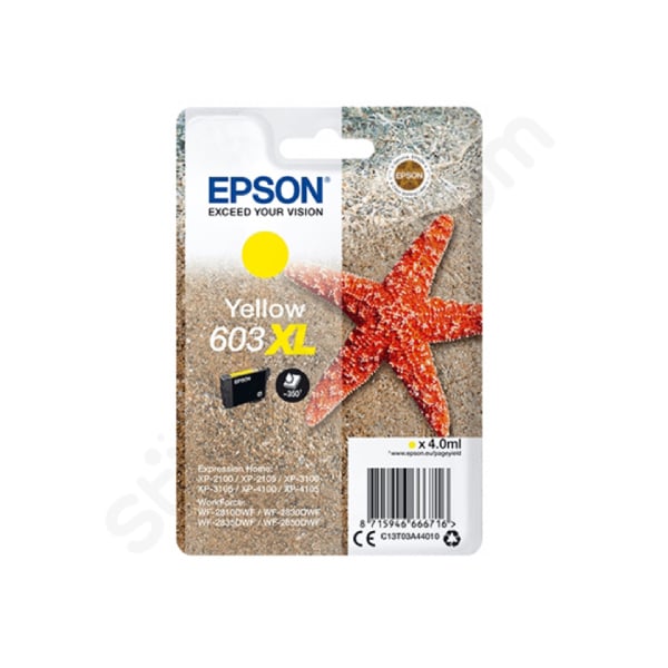 EPSON 603XL Mürekkep, Sarı